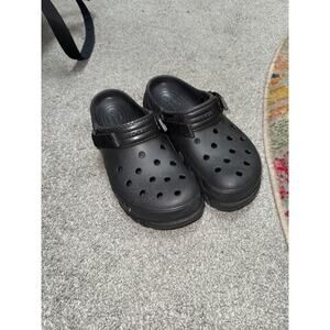Crocs off road men’s comfort clogs in black size men’s 10 - NEW